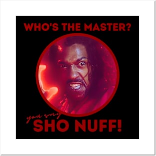 sho nuff | kung fu Posters and Art